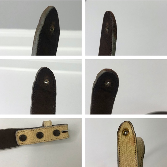 Barry Kieselstein-Cord Lot of 4 Exotic Skin Belts main image 5
